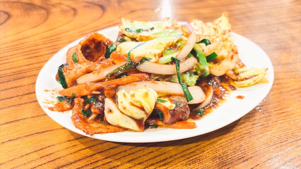 レストランの食事|サウナセンター稲荷町