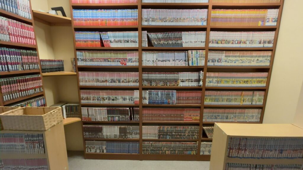休憩エリアの雰囲気|サウナセンター