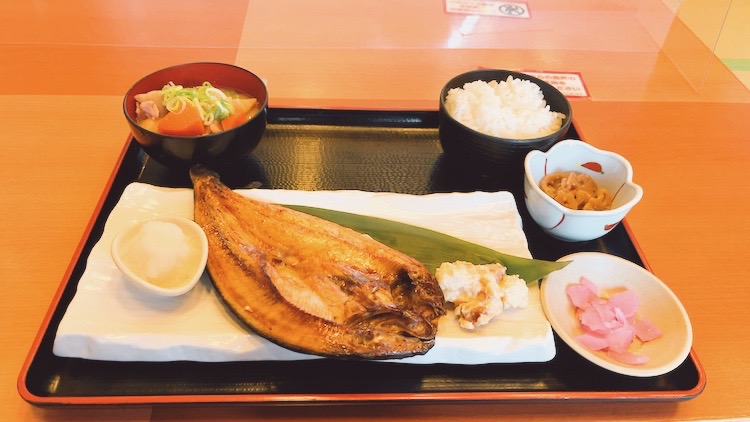 縞ホッケ御膳|堺浜楽天温泉祥福のレストラン