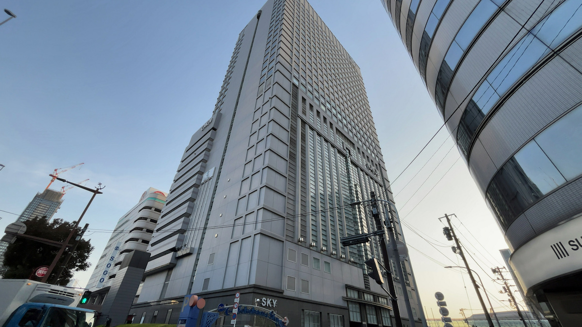 スカイスパYOKOHAMAの外観