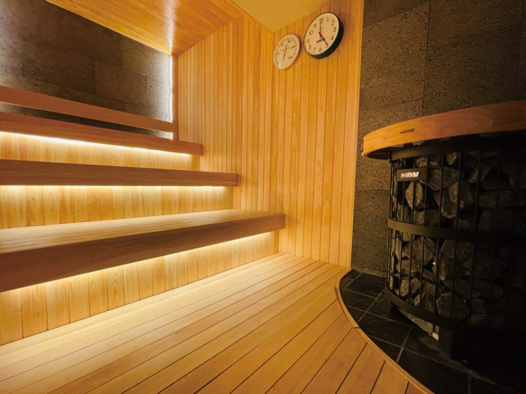 サウナ・水風呂・外気浴の雰囲気｜かぷせる旅篭赤坂（SPA:BLIC赤坂湯屋）