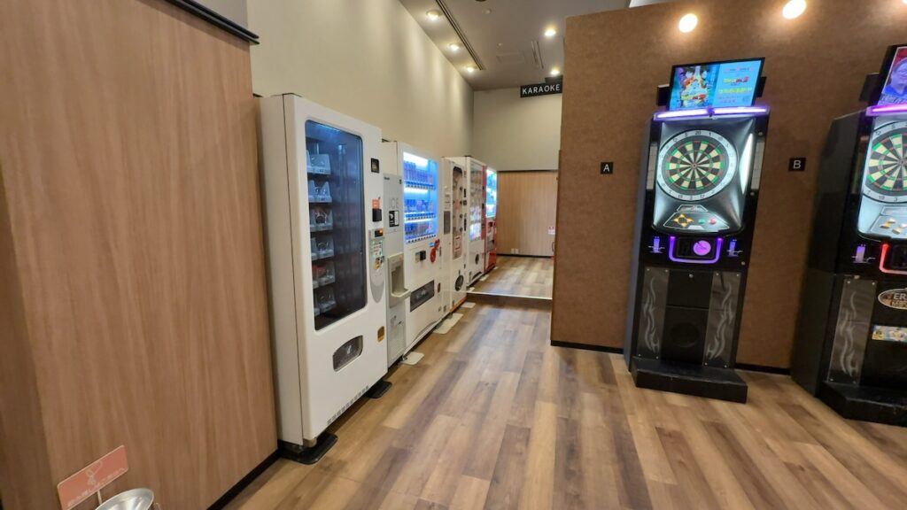 自動販売機|SPAWORLD HOTEL&RESORT