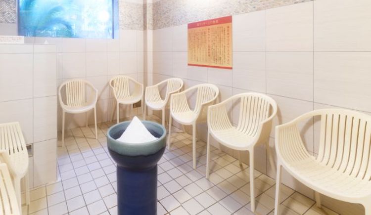 塩サウナの雰囲気：照葉スパリゾート本店