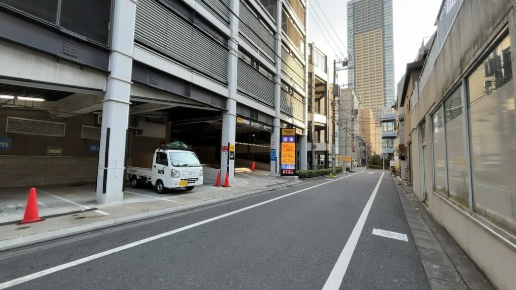 駐車場の様子|タイムズスパ・レスタ