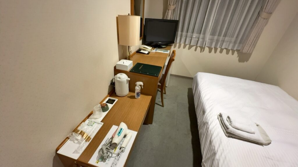 客室の雰囲気（シングルルーム）｜レストイン時之栖