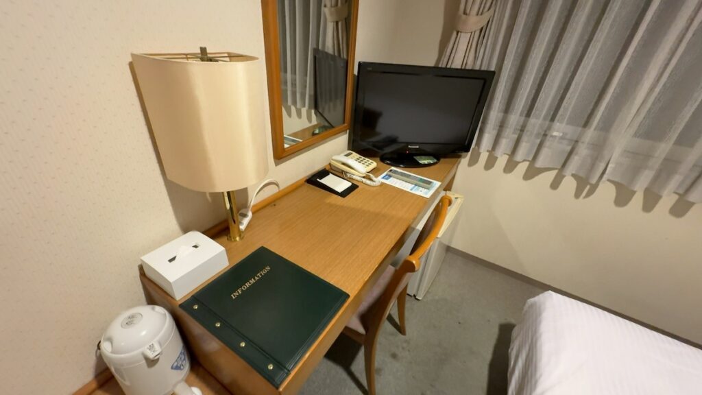 客室の雰囲気（シングルルーム）｜レストイン時之栖