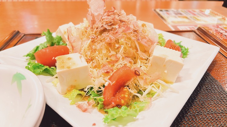 豆腐サラダ|天然温泉アーバンクア SPA & LIVINGのレストラン