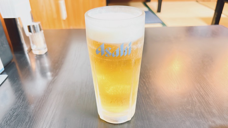生ビール(中)|ウェルビー今池のレストラン