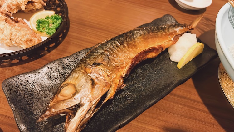 サバ干し焼き|ユーランドホテル八橋のレストラン
