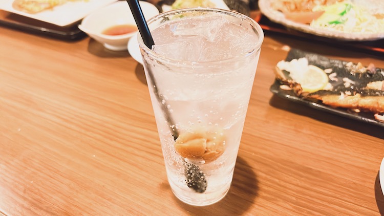 梅干しサワー|ユーランドホテル八橋のレストラン