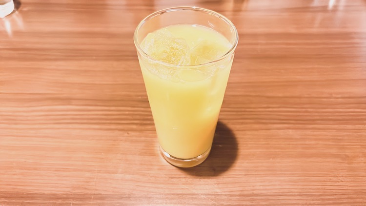 オレンジジュース|ユーランドホテル八橋のレストラン