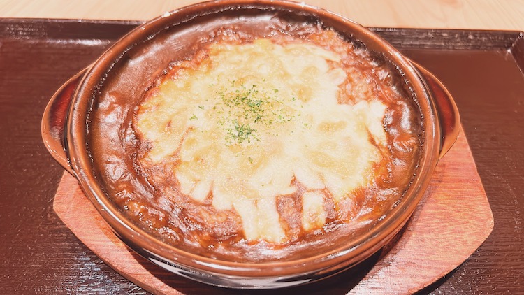 焼きチーズカレー|湯〜とぴあ宝のレストラン